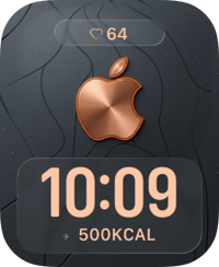 Copper Glow Apple Watch face - Brands