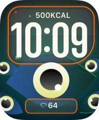 Curious Eyes Apple Watch face - Art