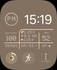 Echo Apple Watch face