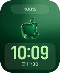 Emerald Charge Apple Watch face - Brands