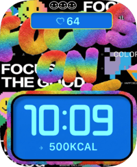 Focus On Apple Watch face - Art