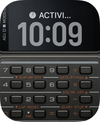 Graphite Calculator Apple Watch face - Brands, Watches