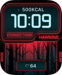 Hawkin Forest Face Apple Watch face