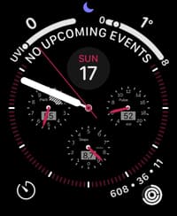 Horizon Military Apple Watch face - Luxury