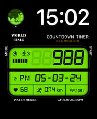 Illuminator Apple Watch face