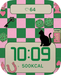Lucky Charm Cat Apple Watch face - Animals