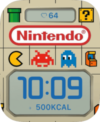 Pixel Icons Apple Watch face - Video Games