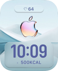 Pastel Apple Glow Apple Watch face - Brands