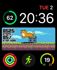 🐕 Pixel Shiba Apple Watch face