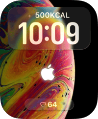 Rainbow Apple Swirl Apple Watch face - Brands
