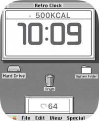 Retro MAC Face Apple Watch face - Cities