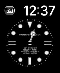 Classic Duo Apple Watch face