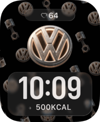 Vintage Volkswagen Apple Watch face - Cars