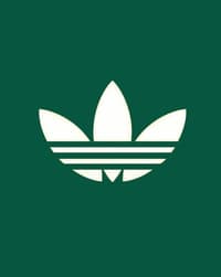 🌿 Minimal Adidas on Forest Green Apple Watch face - Brands