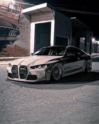 🌃 BMW M4 Street Elegance Apple Watch face - Cars