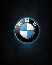 ✨ BMW Logo Glow Apple Watch face - Cars