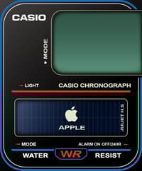 ⌚ Casio-Apple Chronograph Apple Watch face - Brands, Watches