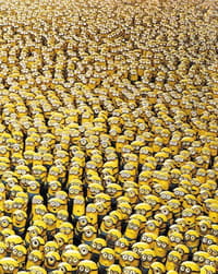 🌟 Minion Crowd Apple Watch face - TV