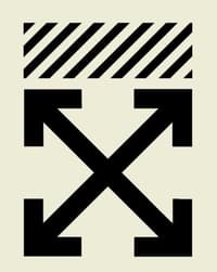 ⚡ Off-White Striped Arrows Apple Watch face - Brands