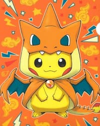 ⚡ Fiery Electric Apple Watch face - Anime, TV