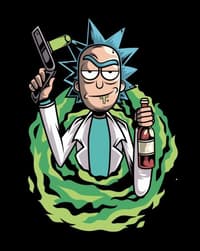 🛸 Mad Scientist Portal Apple Watch face - TV