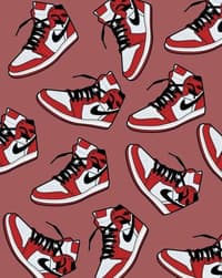 👟 Air Jordan Sneakers Apple Watch face - Art