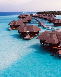 🌊 Overwater Bungalows Paradise Apple Watch face - Cities