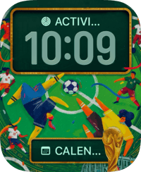 World Cup 2026 Matchday Energy Apple Watch face - Sports