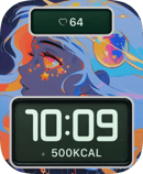 Cosmic Muse watch face for Apple Watch