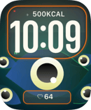 Curious Eyes watch face for Apple Watch