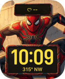 Iron Spider watch face for Apple Watch