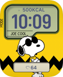 Joe Cool Snoopy Face watch face for Apple Watch