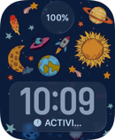 Planet Parade watch face for Apple Watch