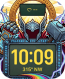 Thor Armor watch face for Apple Watch