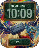 Thor Legend watch face for Apple Watch