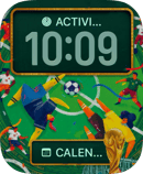 World Cup 2026 Matchday Energy watch face for Apple Watch