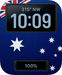 Australia Flag Apple Watch face - Sports