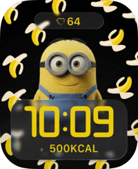 Banana Minion Apple Watch face
