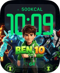 Ben 10 Hero Pulse Apple Watch face