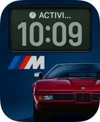 BMW M Classic Apple Watch face - Cars