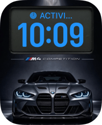 BMW M4 Competition Apple Watch face - Cars