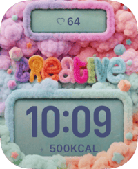 Creative Clouds Apple Watch face - Special Collections