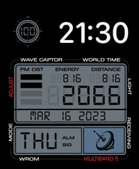Digital Duo watch face