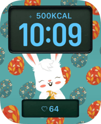 Easter Bunny Eggs Apple Watch face - Special Collections
