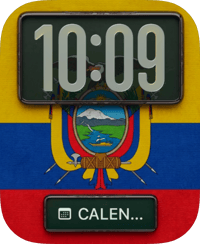 Ecuador Flag Apple Watch face - Sports