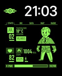 Handy Plus watch face