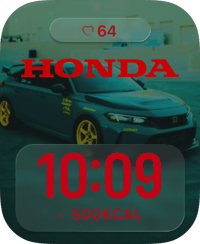 Honda Night Drive Apple Watch face - Cars
