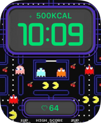 Neon Maze Chase Apple Watch face - Video Games