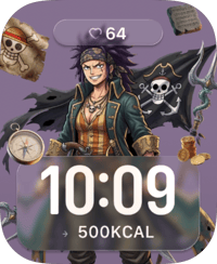 Pirate Captain Legend Apple Watch face