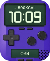 Purple Gamepad Apple Watch face - Video Games